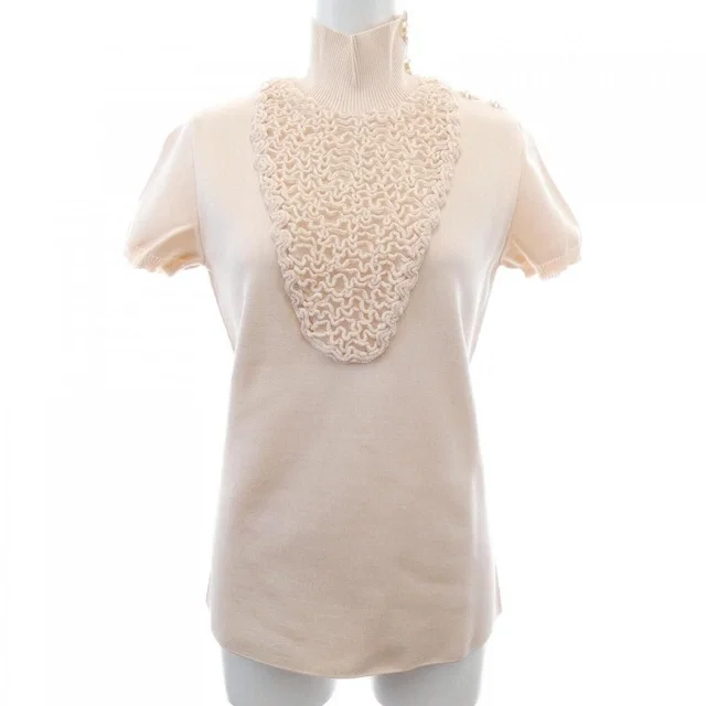 Chanel Knit Sweater Pink in Pink from The Reluxe