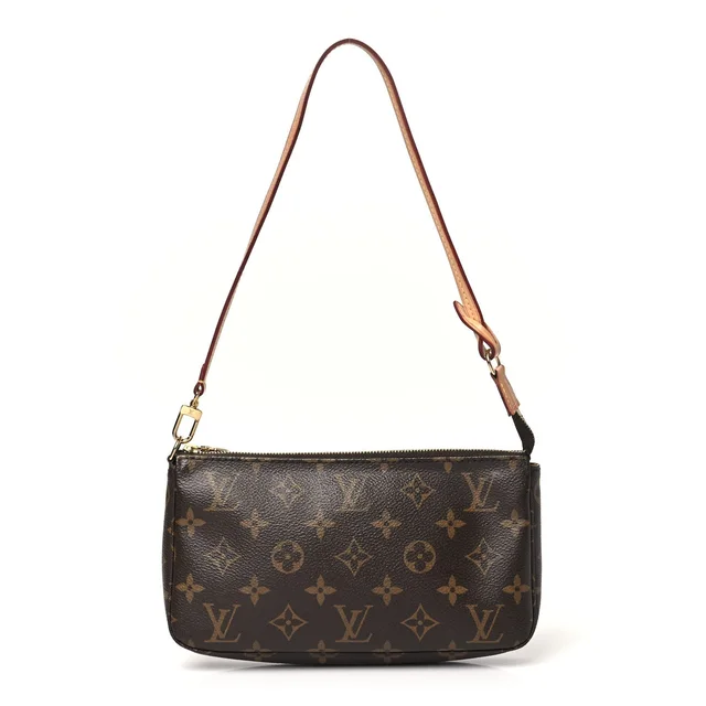Louis Vuitton Pochette Accessoires Monogram Coated Canvas Bag - Brown in Brown Coated canvas from H&T