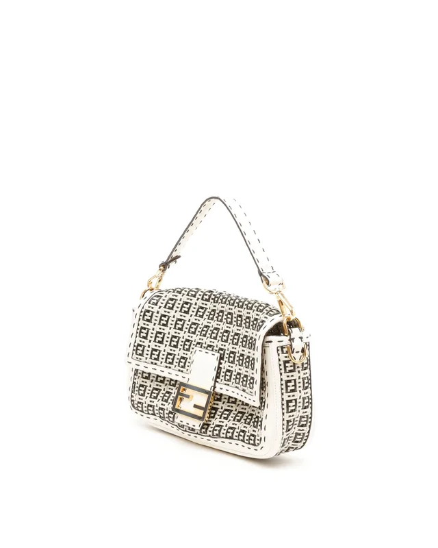Fendi Zucchino Baguette Woven Bag in Woven leather from A Retro Tale, photo 2 of 9