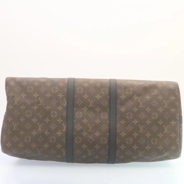 Louis Vuitton Keepall Bandouliere Monogram Canvas Brown Bag in Brown Coated canvas from HEWI, photo 5 of 23