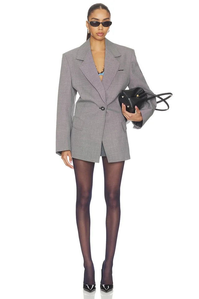 Commando Premier Sheer Tights in Navy, photo 2 of 2 from REVOLVE (Canada)