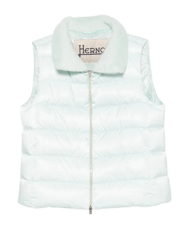 Herno quilted faux-fur-trim gilet from SENSER, photo 1 of 1