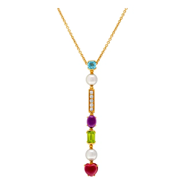 Bvlgari Allegra necklace - Colour Collection in 18k in Yellow Gold from Gray And Sons