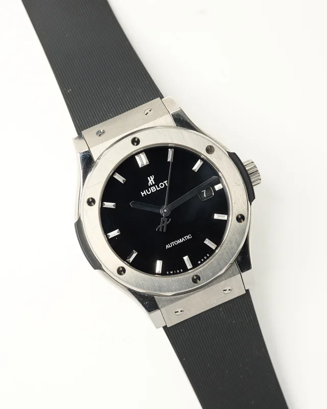 Hublot Classic Fusion 42mm Titanium 2022 Full Set Watch from A Retro Tale