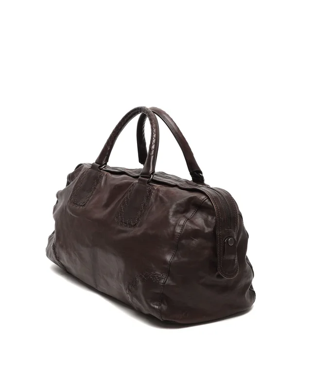 Bottega Veneta Intrecciato Weekend Bag in Woven leather from A Retro Tale, photo 2 of 6