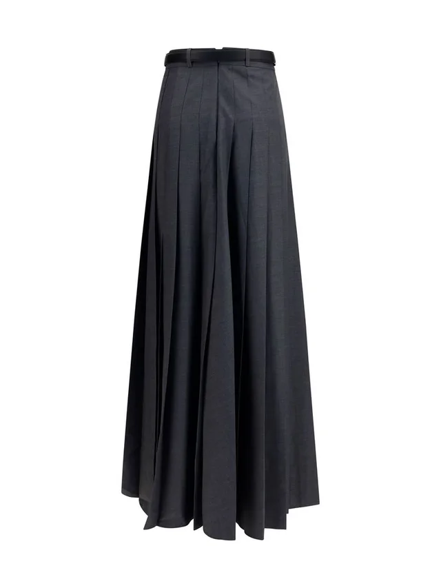 Self-Portrait Pleated maxi skirt, photo 2 of 6 from SENSER