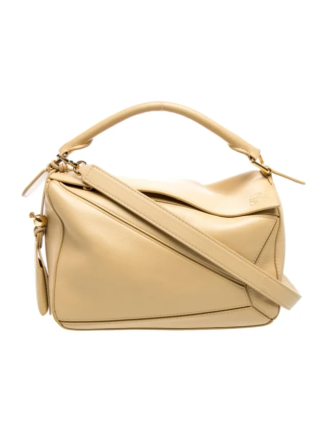 Loewe Lambskin Featherlight Puzzle Small 2025 in Lambskin from The RealReal