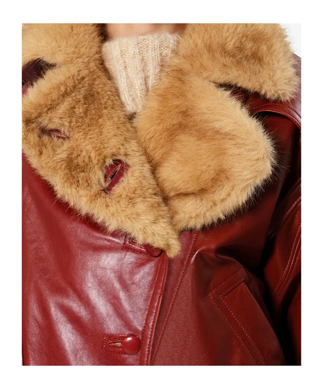 Isabel Marant Valina leather coat, photo 5 of 5 from SENSER