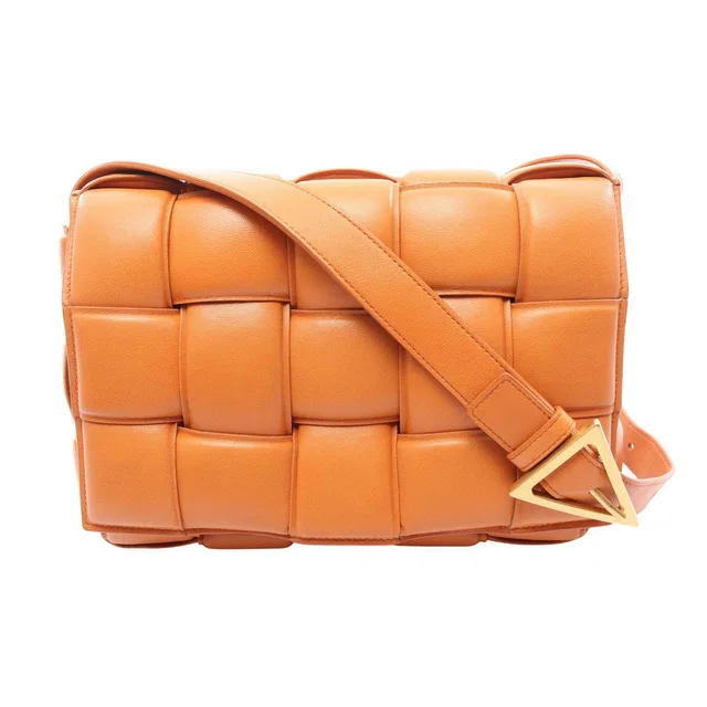 Bottega Veneta Padded Cassette Leather Shoulder Bag in Leather from LuxUness
