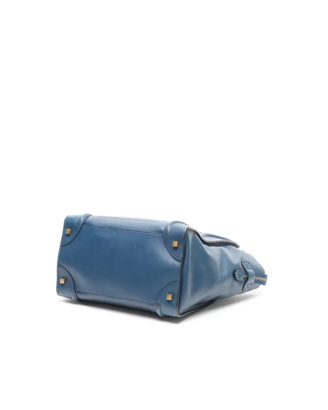 Celine Luggage Mini Bag in Leather from A Retro Tale, photo 5 of 9