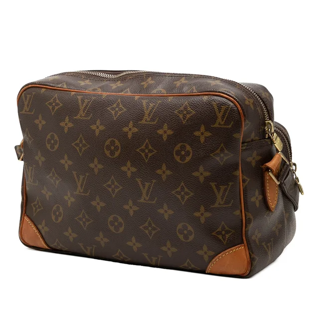Brown Louis Vuitton Monogram Nil Crossbody in Brown Coated canvas from Designer Revival, photo 2 of 2