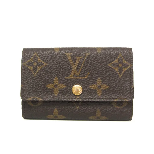 Louis Vuitton Key Holder 6 M62630 Men,Women Monogram Key Case Brown in Brown Monogram from Elady