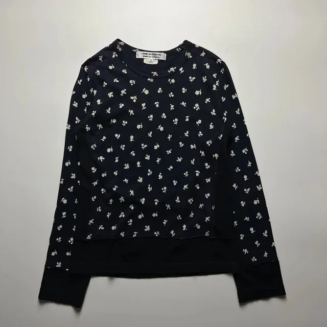 Comme des Garçons Floral Switching Up Top in blue from Grailed