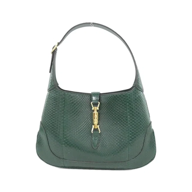 Gucci Jackie Shoulder Bag in Python from The Reluxe