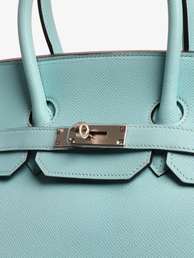 Hermès Atol blue birkin 35 in epson in Blue Leather from Sign of the Times, photo 6 of 9