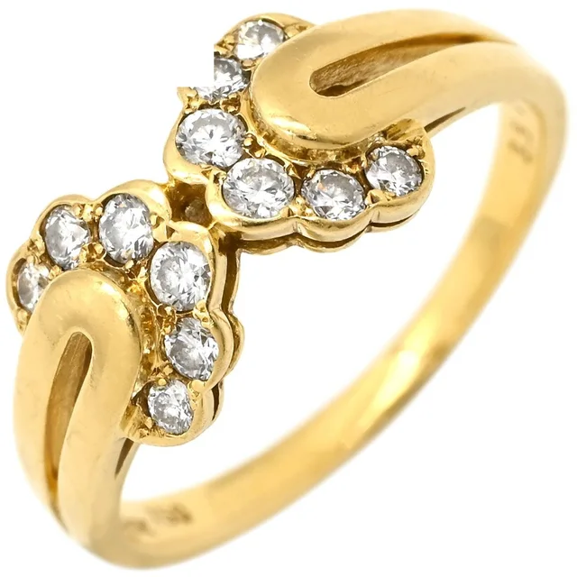 Dior Ring Diamond Gold in Gold from The Reluxe