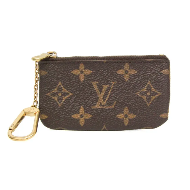 Louis Vuitton Key Pouch M62650 Men,Women Monogram Coin Purse/coin Case Brown in Brown Monogram from Elady