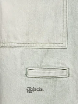 Objects Iv Life High-waist wide-leg jeans in 100% Cotton, photo 4 of 5 from LUISAVIAROMA