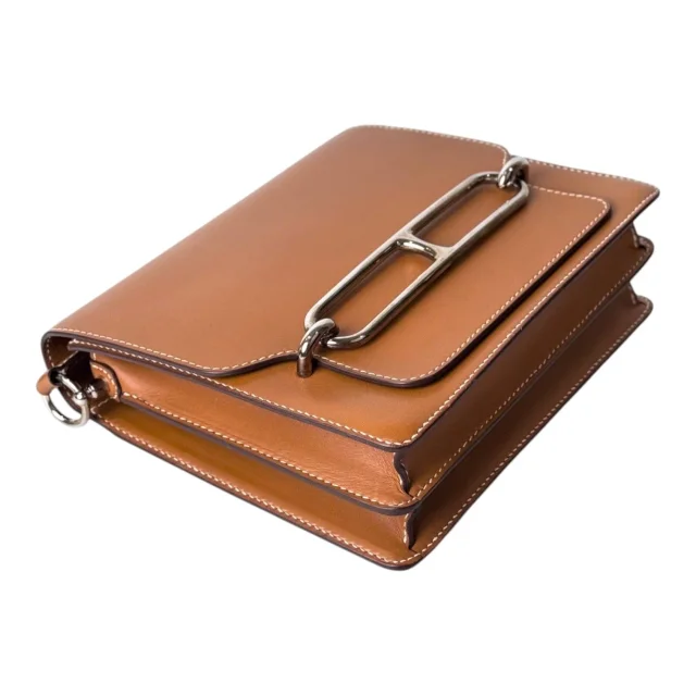 Hermès Roulis 23cm Bag in Gold Bulter in Gold from Luxury Promise, photo 7 of 7
