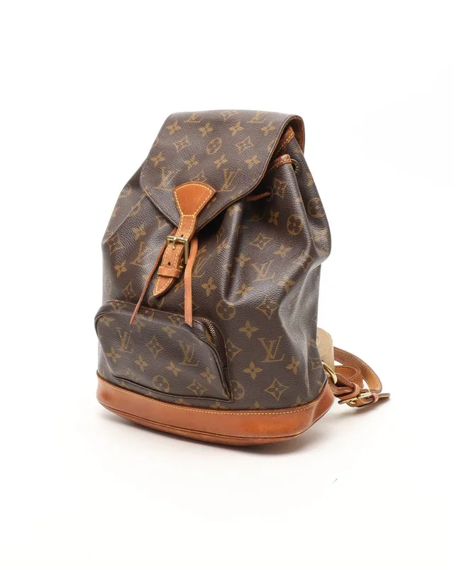 Louis Vuitton Monogram Montsouris MM Backpack in Coated canvas from A Retro Tale, photo 2 of 15