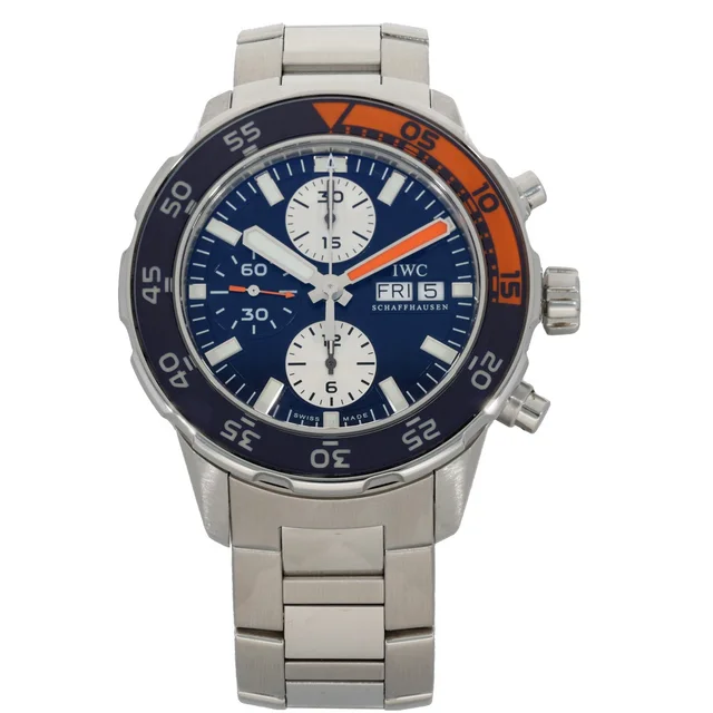 IWC Aquatimer IW376703 44mm Stainless Steel Watch from H&T
