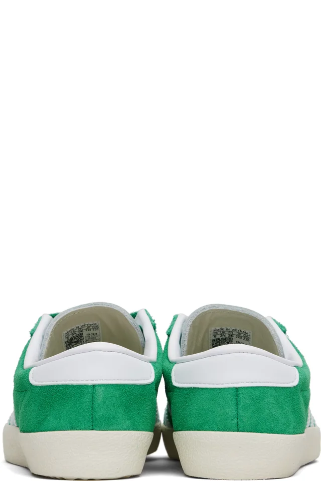 Sporty & Rich Green adidas Originals Edition Blanc Sneakers, photo 2 of 5 from SSENSE