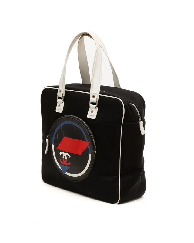 Chanel Airline Tote Bag in Canvas from A Retro Tale, photo 2 of 10