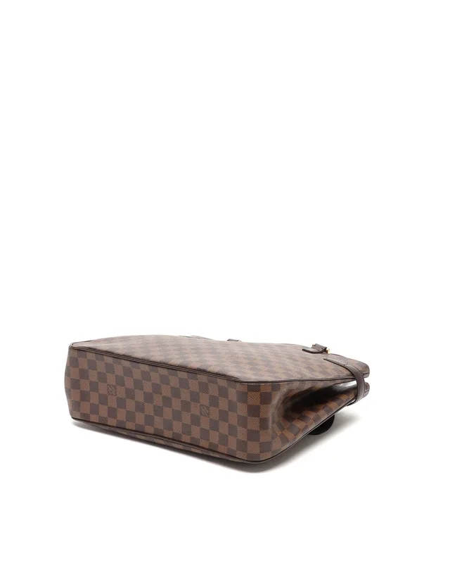 Louis Vuitton Damier Ebene Uzes Tote Bag in Brown Canvas from A Retro Tale, photo 5 of 8