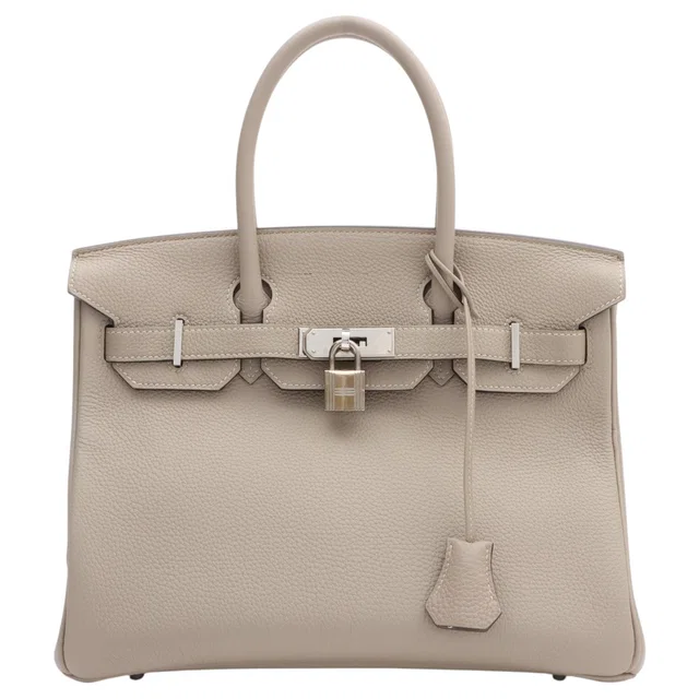 Hermès 2015 Birkin 30 Tourterelle Grey in Grey Togo leather from VINTAGE QOO TOKYO