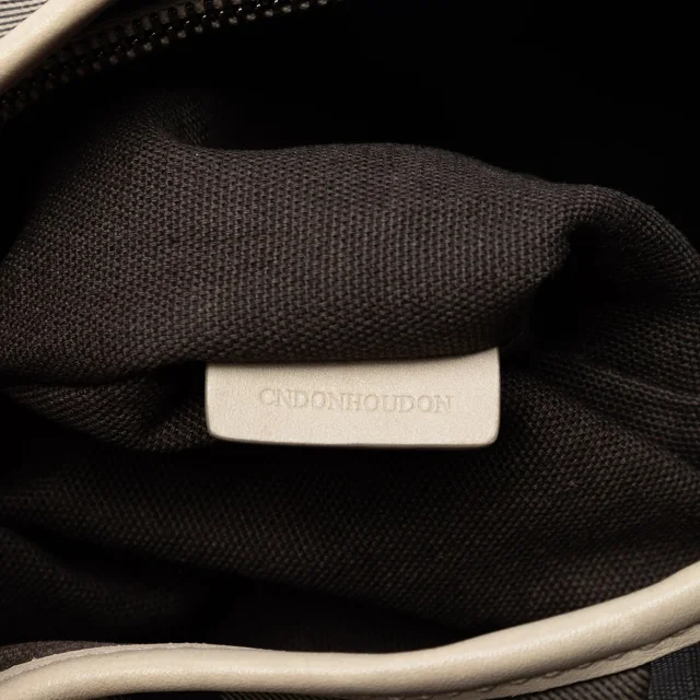 Beige Burberry Small Smoke Check Coated Canvas Northfield Satchel in Beige Coated canvas from Designer Revival, photo 6 of 7