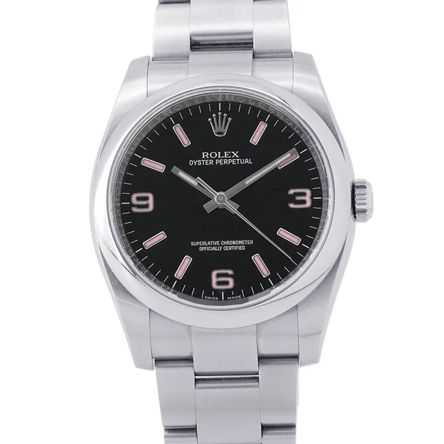 Rolex Oyster Perpetual W36mm Stainless Steel Black Dial116000 in Black from GALLERY RARE