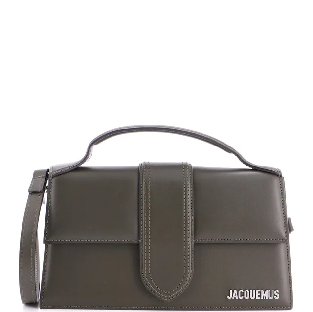 Jacquemus Le Grand Bambino Flap Bag Leather in green Leather from Poshmark