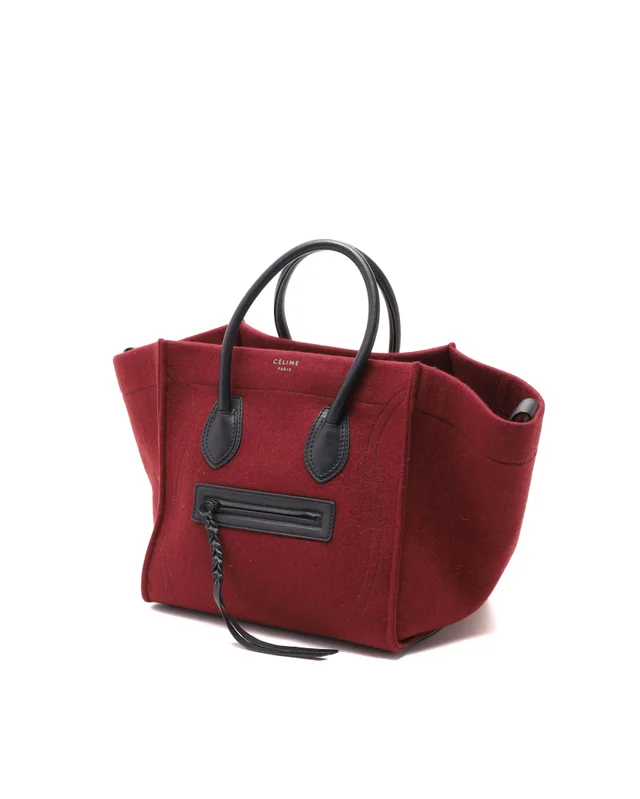 Celine Felt Luggage Phantom Bag in Leather from A Retro Tale, photo 2 of 7