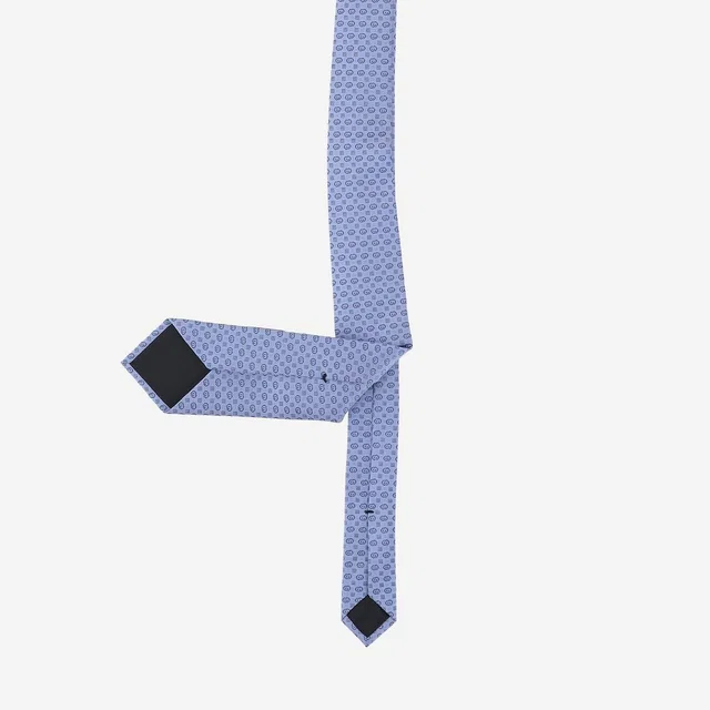 Gucci Gg Jacquard Silk Necktie — Light Blue Neckties in Blue Silk from HEWI