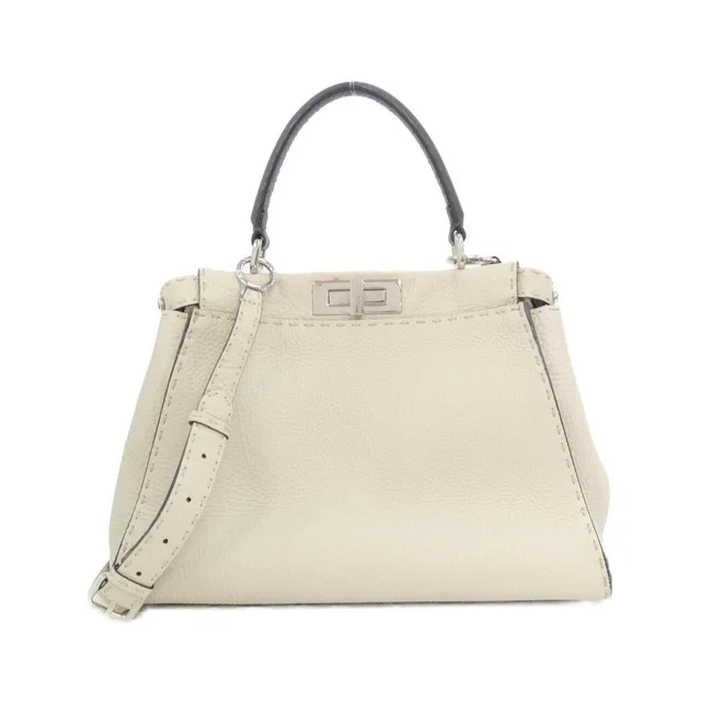 Fendi Selleria Peekaboo 8bn290 3pe Handbag in gold Calfskin from Poshmark