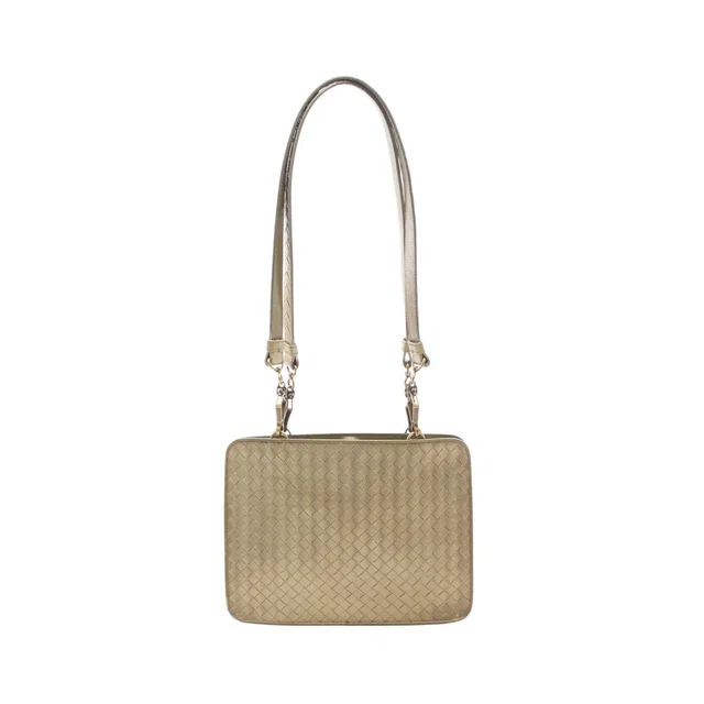Bottega Veneta Intrecciato Leather Shoulder Bag in Woven leather from LuxUness