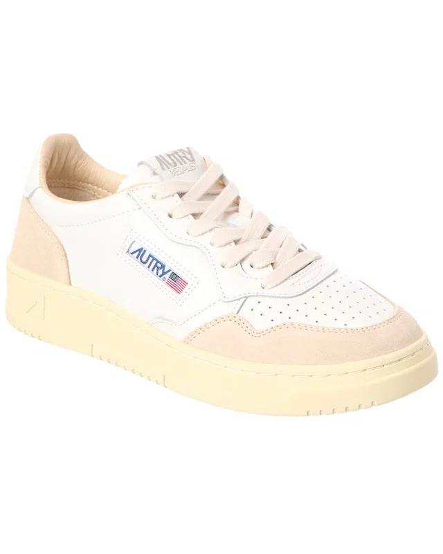 Autry Medalist Leather & Suede Sneaker, image 1 of 1 from Rue La La