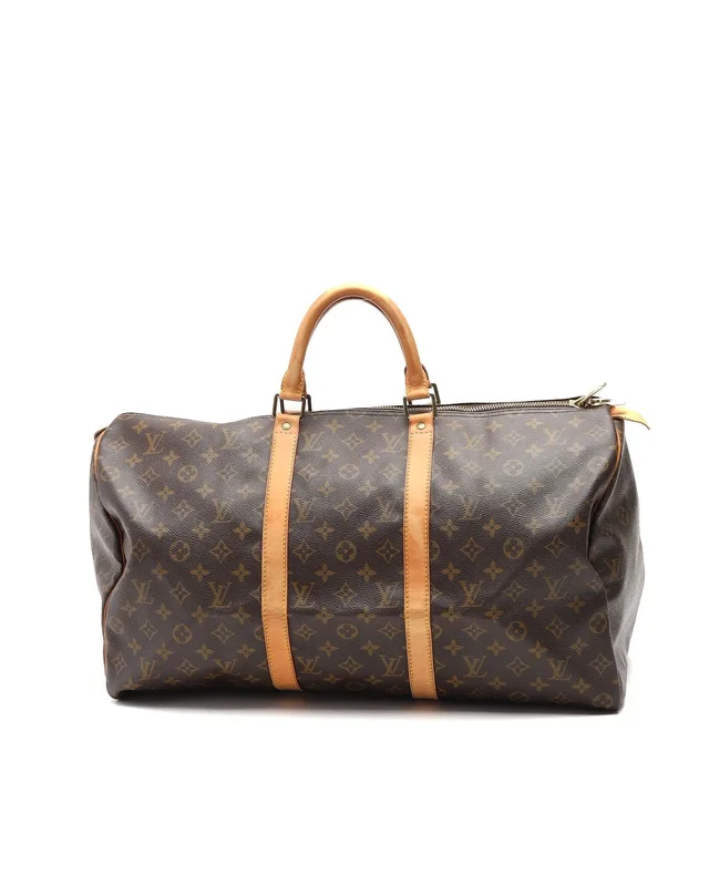 Louis Vuitton Monogram Keepall 50 Weekend Bag from A Retro Tale