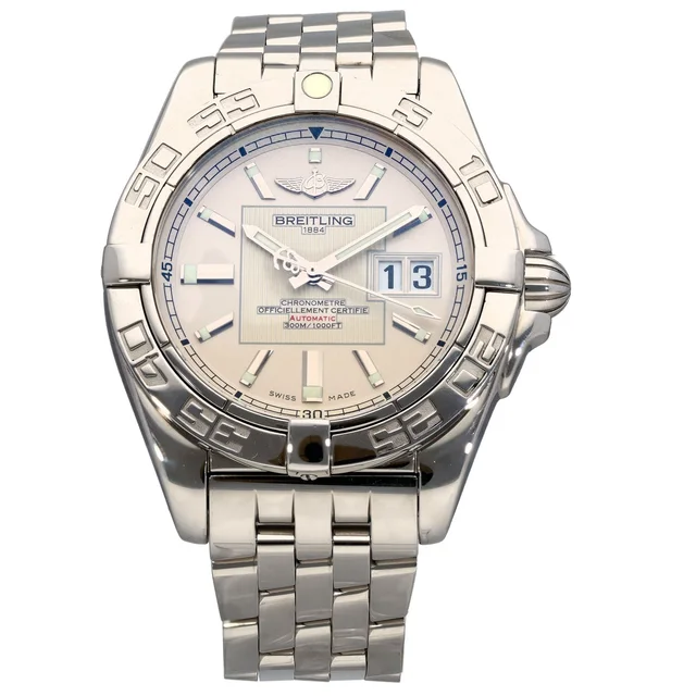 Breitling Galactic A49350 41mm Stainless Steel Watch from H&T