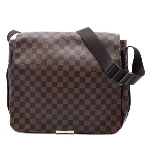 Brown Louis Vuitton Damier Ebene Bastille Crossbody Bag in Brown Canvas from Designer Revival