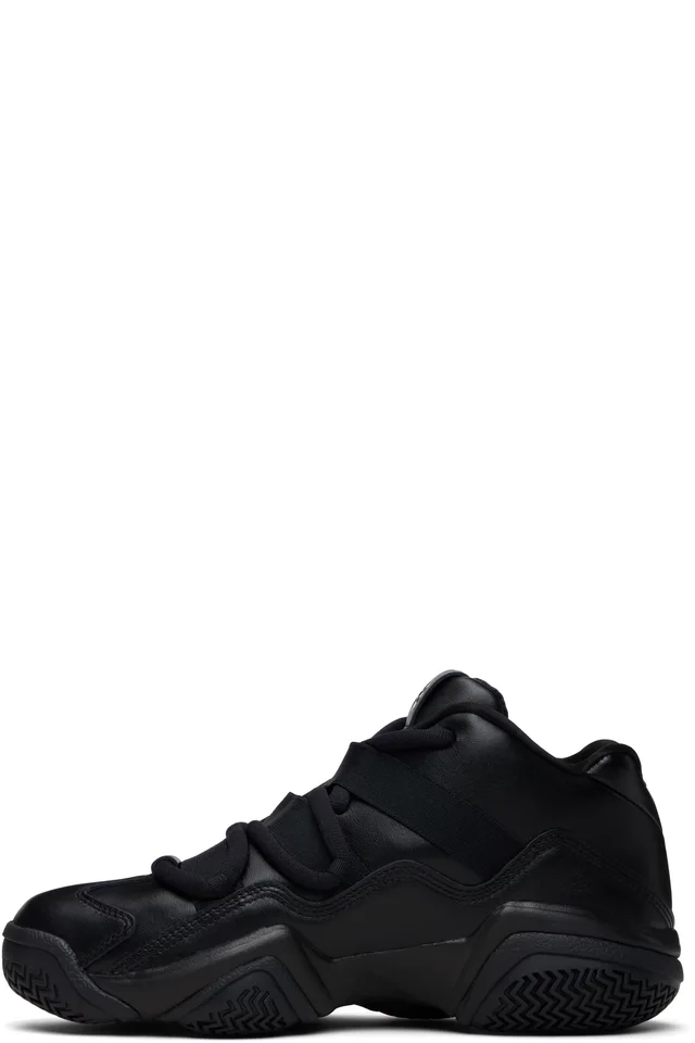 Y-3 Black Megaball Sneakers, photo 3 of 5 from SSENSE