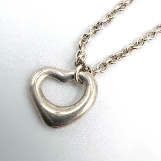 Tiffany & Co. Open Heart Silver Bracelet in Silver from The Reluxe
