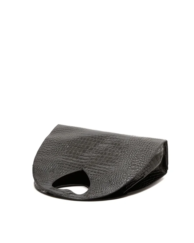 Saint Laurent Yves Croc Tote Bag in Crocodile from A Retro Tale, photo 4 of 10