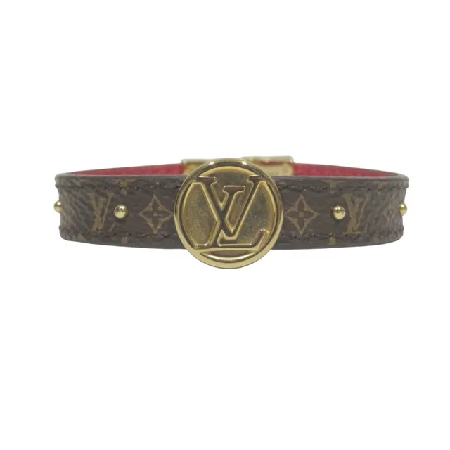 Bracelet LV Circle Reversible Monogram Canvas in Coated canvas from The Reluxe