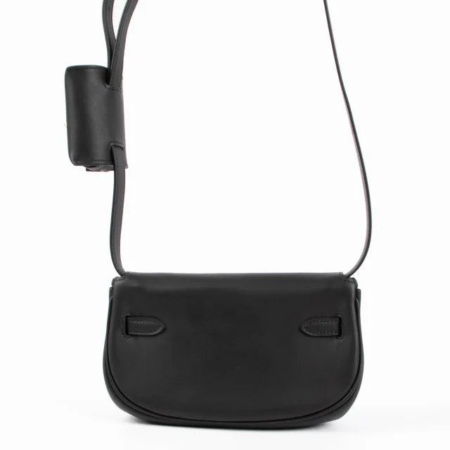 Hermès Kelly Moove Black Swift GHW in Black Swift leather from Labellov, photo 6 of 8