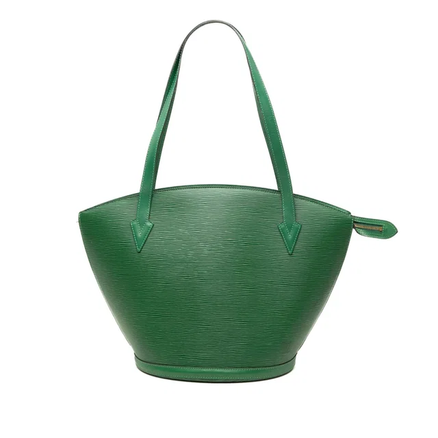Green Louis Vuitton Epi Saint Jacques GM Long Strap Shoulder Bag in Green Leather from Designer Revival
