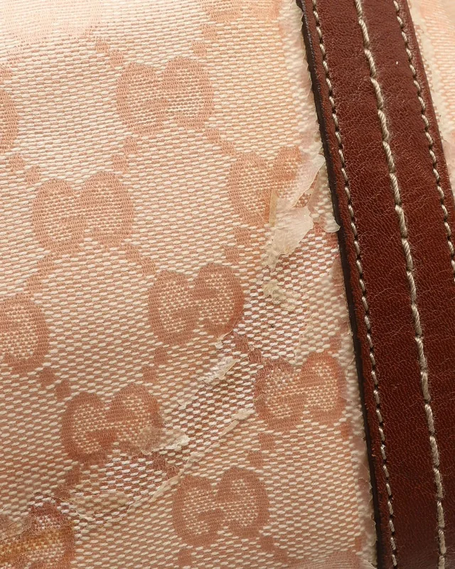 Gucci GG Crystal Duchessa Boston Bag in Canvas from A Retro Tale, photo 6 of 9