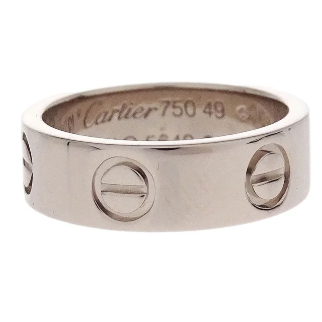 Cartier Love Ring 750 AQ5642 #49 #48 Jewelry from AMORE Vintage Tokyo