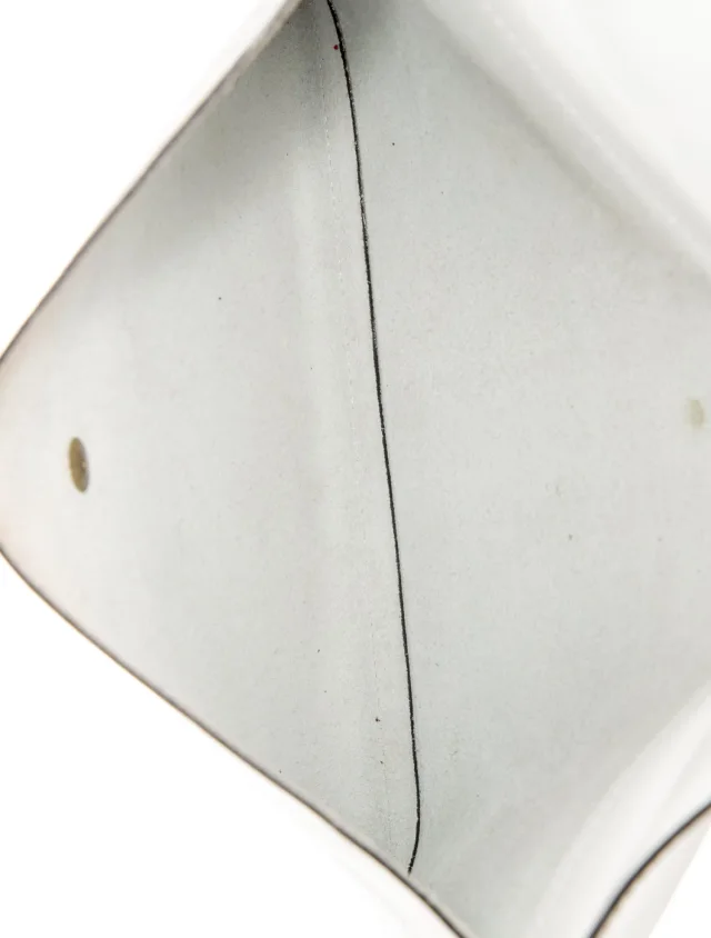 Delvaux Leather Clutch in white Leather from The RealReal, photo 6 of 6