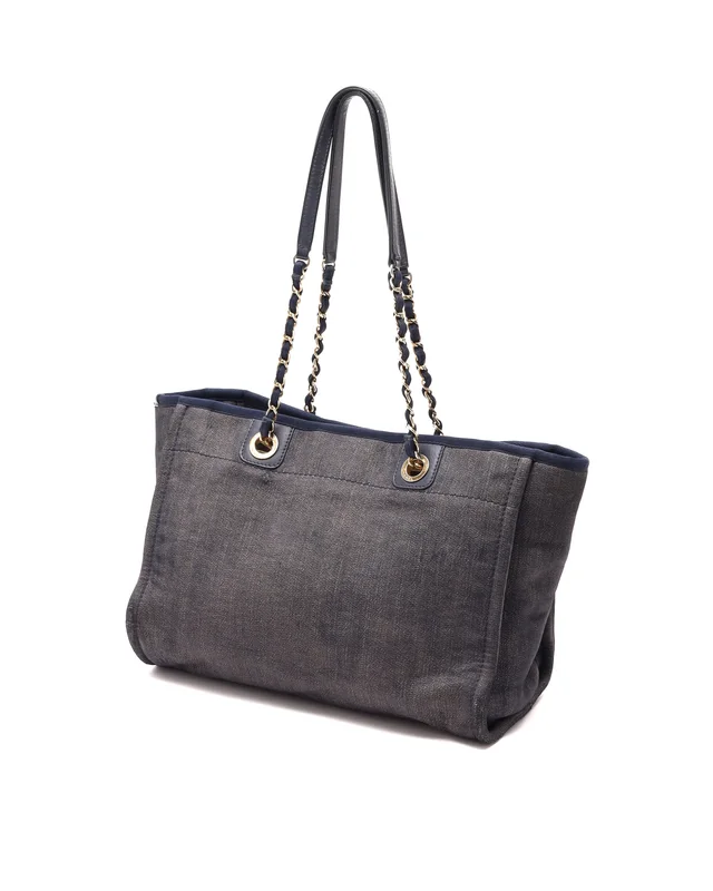 Chanel Deauville PM Tote Bag in Canvas from A Retro Tale, photo 3 of 12